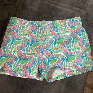 lauren james shorts printed colorful.